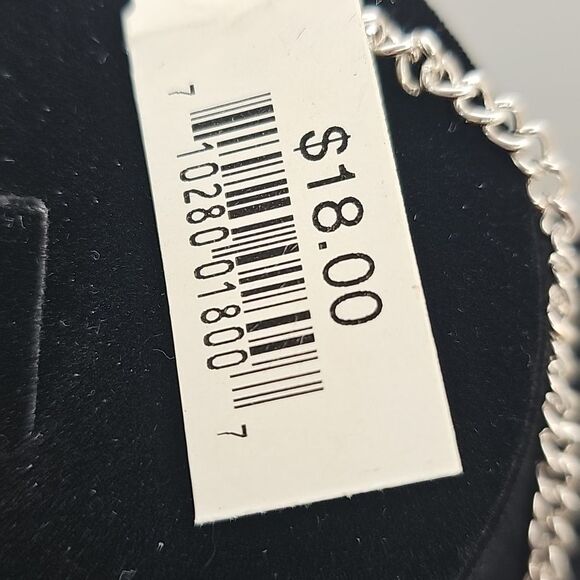 NWT Australian Crystal Necklace and Earrings Silvertone Hardware - Picture 3 of 4